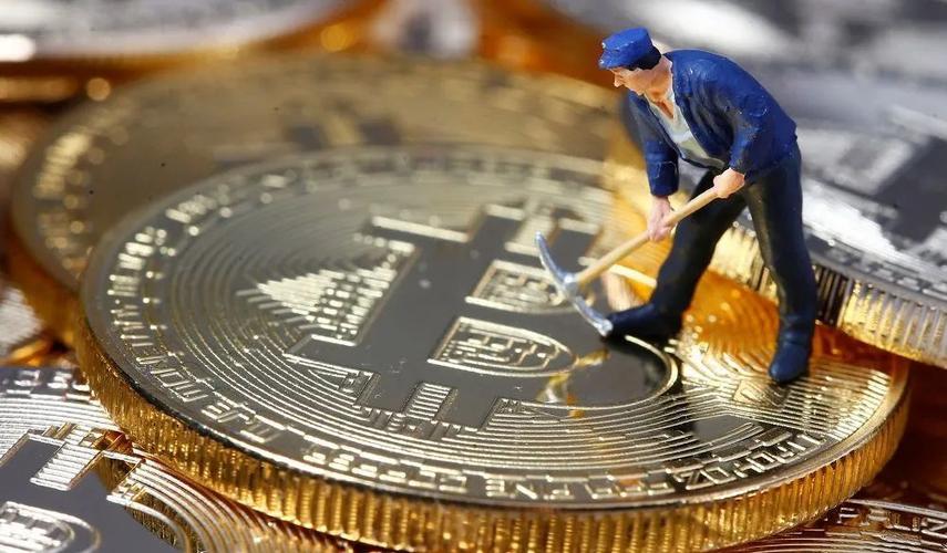High-performance mining rig in action